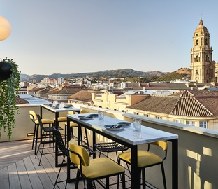 Terrace  Vincci Larios Diez Málaga